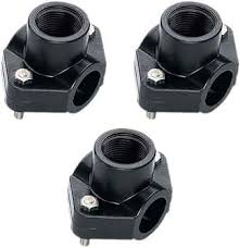 Pack de 3 Collarines de Riego 25mm con Salida de Rosca 1/2