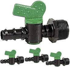 Suinga Pack 50 Llaves de Paso para Riego por Goteo