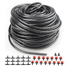 Kit de Riego por Goteo Ajustable de 1/4'' para Jardín