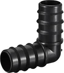 Codos de Riego con Púas de 25 mm para Manguera de 1
