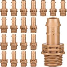 20 Adaptadores de Acoplamiento para Riego por Goteo Ganeen