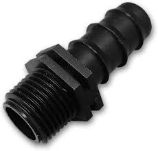 Conector de Manguera AG 1/2" para Riego Bradas
