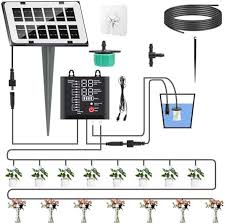 Sistema de Riego Solar Automático para Jardín - 12 Modos y Manguera de 15m