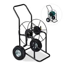 Carro Portátil para Manguera de Riego - Relaxdays