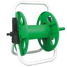 Carrete de Manguera Metal Portátil 45M
