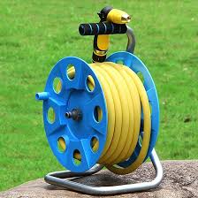 Enrollador de Manguera de Acero Inoxidable BAMFY - Portátil y Compacto para Jardín