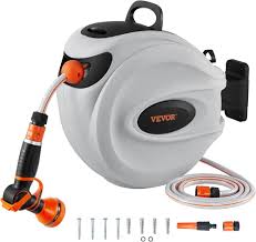 Carrete de Manguera Retráctil 180° VEVOR