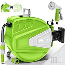 Carrete de Manguera Tillvex 30+2m con Soporte de Pared