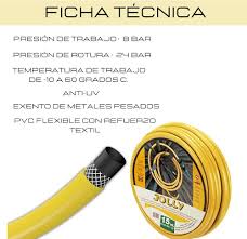 Manguera de Jardín Flexible de PVC Reforzada