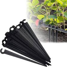 100 Estacas de Soporte para Riego por Goteo