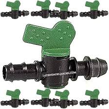 Conector Suinga 50 x Llave de Paso 16mm para Riego por Goteo