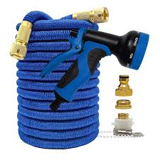 Conector Doble Expandible para Manguera de Jardín