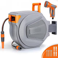 Carrete de Manguera de Pared 30+2m