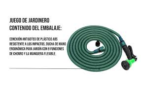 Manguera Jardín Extensible 30m con Pistola