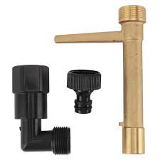 Llave de Válvula Rápida de Latón para Jardín