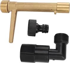Llave de Válvula Rápida G3/4 de Latón Inoxidable para Riego