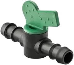 Pack de 50 Llaves de Paso 12mm para Riego por Goteo