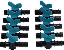 Paquete de 50 Válvulas de Interruptor para Riego por Goteo