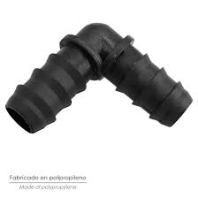 Codo de Riego ABRISA 16 mm - Negro