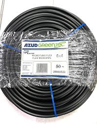 Micro Tubo de Riego Azud 50m - 6x4 Polietileno Alta Densidad