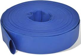 Manguera Plana de PVC 50 m 2" Azul - vidaXL