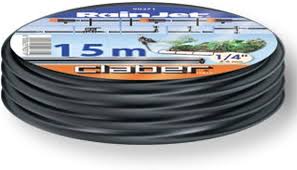 Claber - Tubo de Riego 1/4" con Gotero 15m