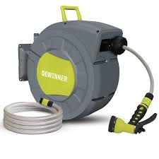 Enrollador Automático de Manguera DEWINNER 25+2 m