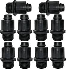 AERZETIX - Juego de 10 Adaptadores para Riego por Goteo