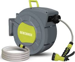 Enrollador Automático de Manguera DEWINNER 25+2 m