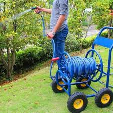 Carrete de Manguera Grande YUESFZ con Ruedas para Jardín