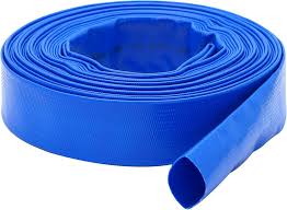 Manguera Plana de Drenaje para Estanque 10m x 32mm - Color Azul