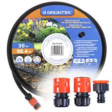 Manguera Porosa de Riego por Goteo 30M - Perfecta para Jardines