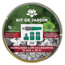 GIOCOKIDS - Manguera de Jardín 30m con Adaptadores