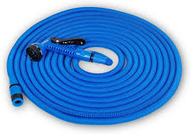 Goodyear - Manguera Extensible 15m con Pistola y Enrollador para Jardín
