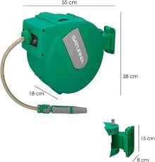 Enrollador Automático de Manguera para Jardín
