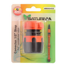 Conector Manguera Soft-Touch 1/2" con Stop PAPILLON 8060455