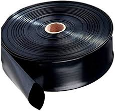 Manguera Plana Negra Mugar 1500/2000 Galgas - 100 Metros