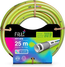 Manguera de Jardín FITT NTS Lime 1/2" 25m - Robusta y Duradera