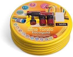 Kit Manguera Espiroflex Tricogold 25m - Diámetro 15cm