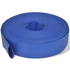 Manguera Plana de PVC 50m 2" Azul - Resistente al Fuego