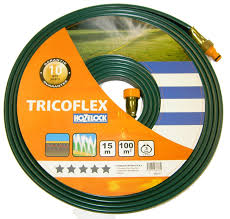 Manguera Plana Perforada Hozelock 15 m - Riego Eficiente para 54 m²