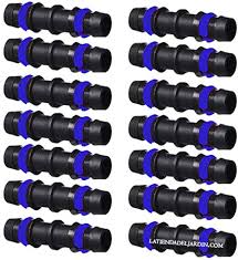 Pack Suinga 100: Enlace de Riego por Goteo 16mm con Anilla de Seguridad