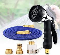 Conjunto de Manguera Retráctil con Boquilla Ajustable