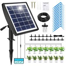 Kit de Riego Solar Automático para Jardín