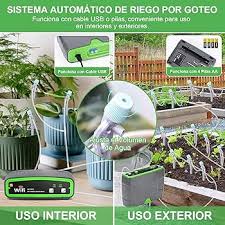 Kit de Riego Automático WiFi MOOKLIN ROAM con Doble Bomba