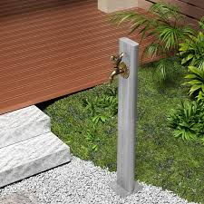 Base de Piso para Columna de Grifo Exterior