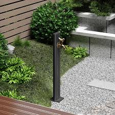 Grifo de Columna Exterior de 34 Pulgadas para Riego