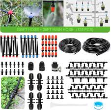 Kit de Riego por Goteo MIXC de 226 Pies