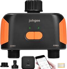 Programador de Riego WiFi Johgee con 2 Salidas