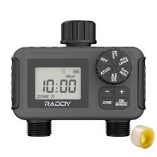 Raddy WS-5: Controlador de Riego con Temporizador de 2 Salidas